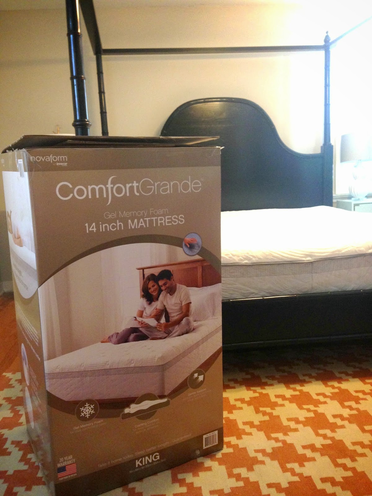 We Bought a Bed in a Box: Costco Novaform Foam Mattress   Erinn 