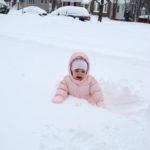 Baby’s First Snow!