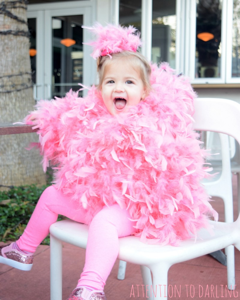 Last Minute, Easy DIY Flamingo Halloween Costume! - Erin N. Phillips
