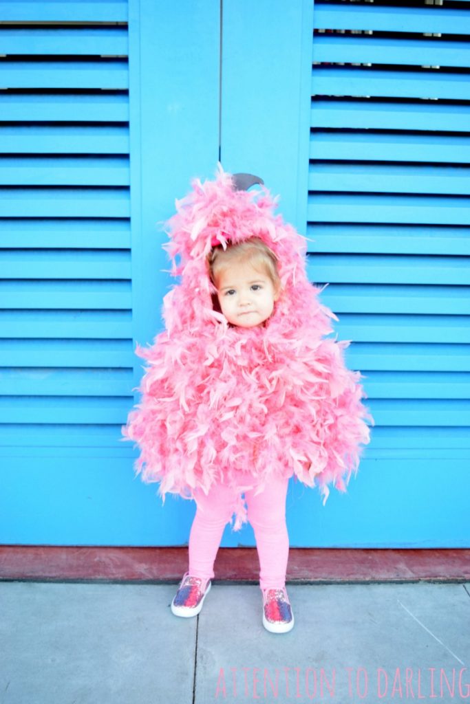 DIY Flamingo Costume for Kids and Adults