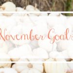 Let’s Do This! November 2016 Goals…